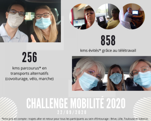 challenge mobilité Entourage 2020